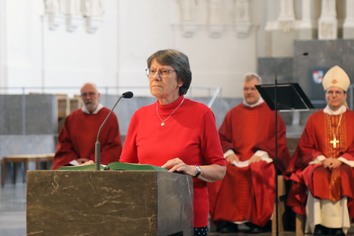 Weihbischof Paul Reder feierte am Samstag, 12. Juli 2025, einen Kiliani-Gottesdienst mit Kirchenchören sowie Kirchenmusikern und -musikerinnen aus dem ganzen Bistum.