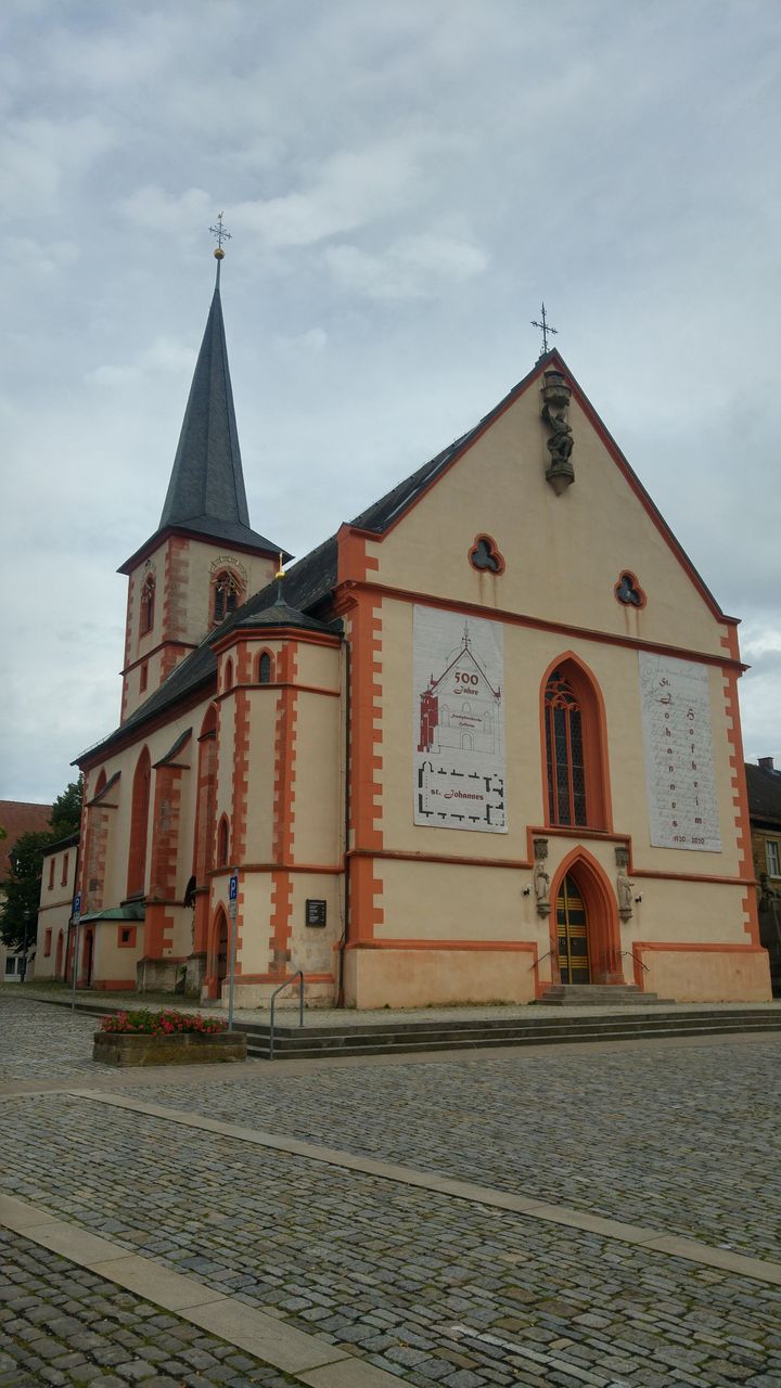Die Stadtpfarrkirche von Hofheim (Landkreis Haßberge).
