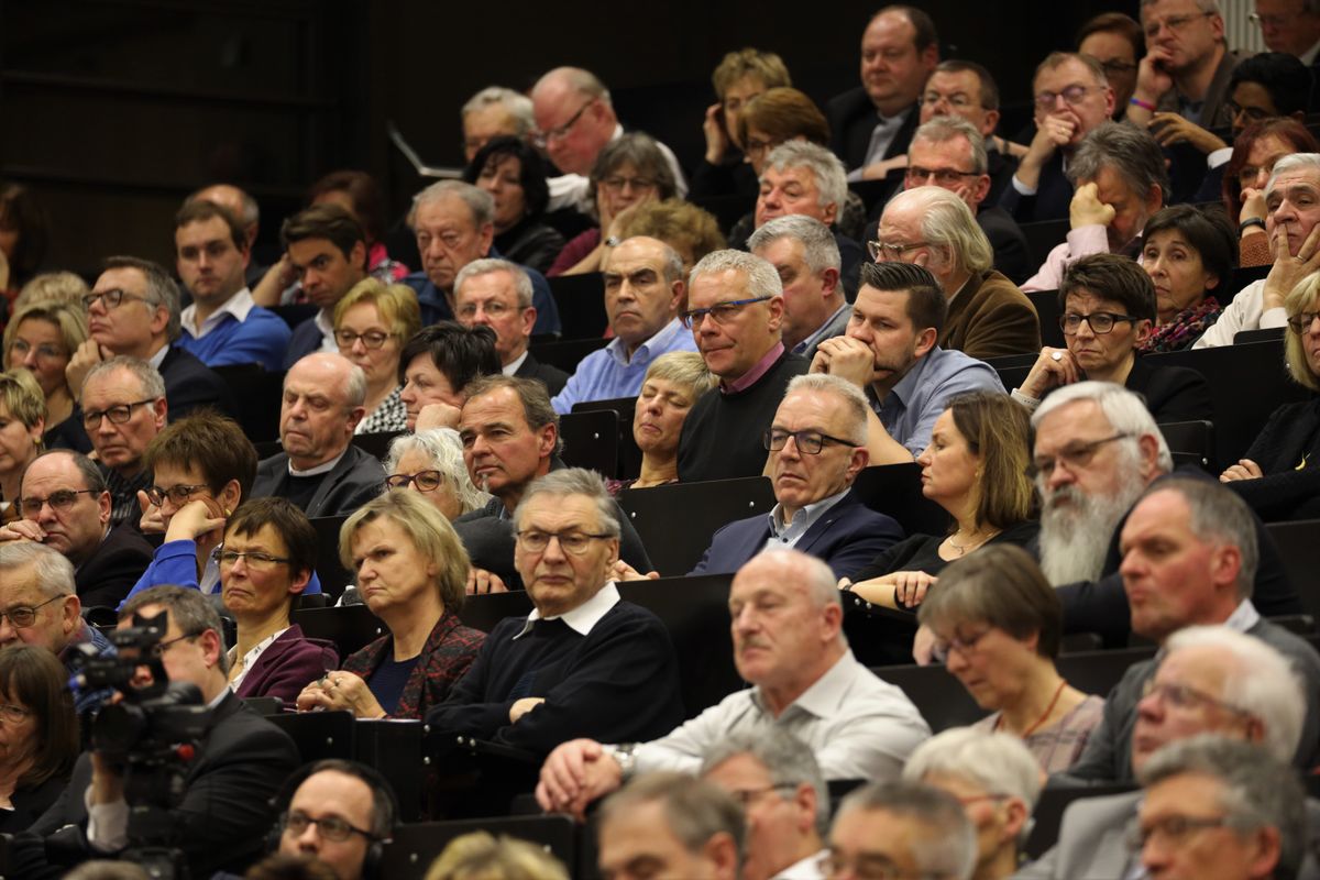 Beim Neujahrsempfang des Bistums Würzburg 2020 war Professor Dr. Dieter Thomä Festredner.