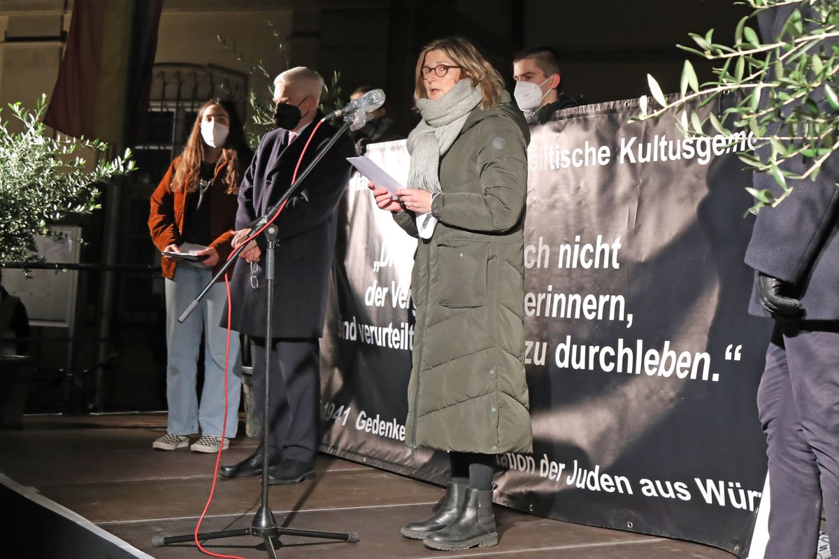 4821/1161 Gedenken an die Deportation der Würzburger Juden vor 80 Jahren_30989