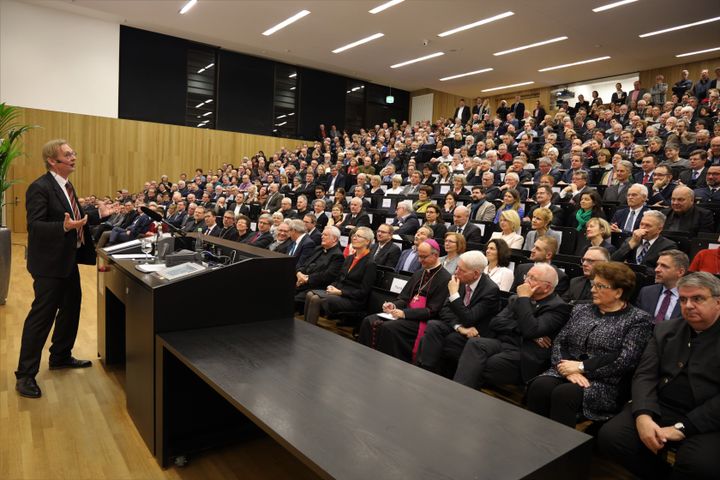 Beim Neujahrsempfang des Bistums Würzburg 2020 war Professor Dr. Dieter Thomä Festredner.