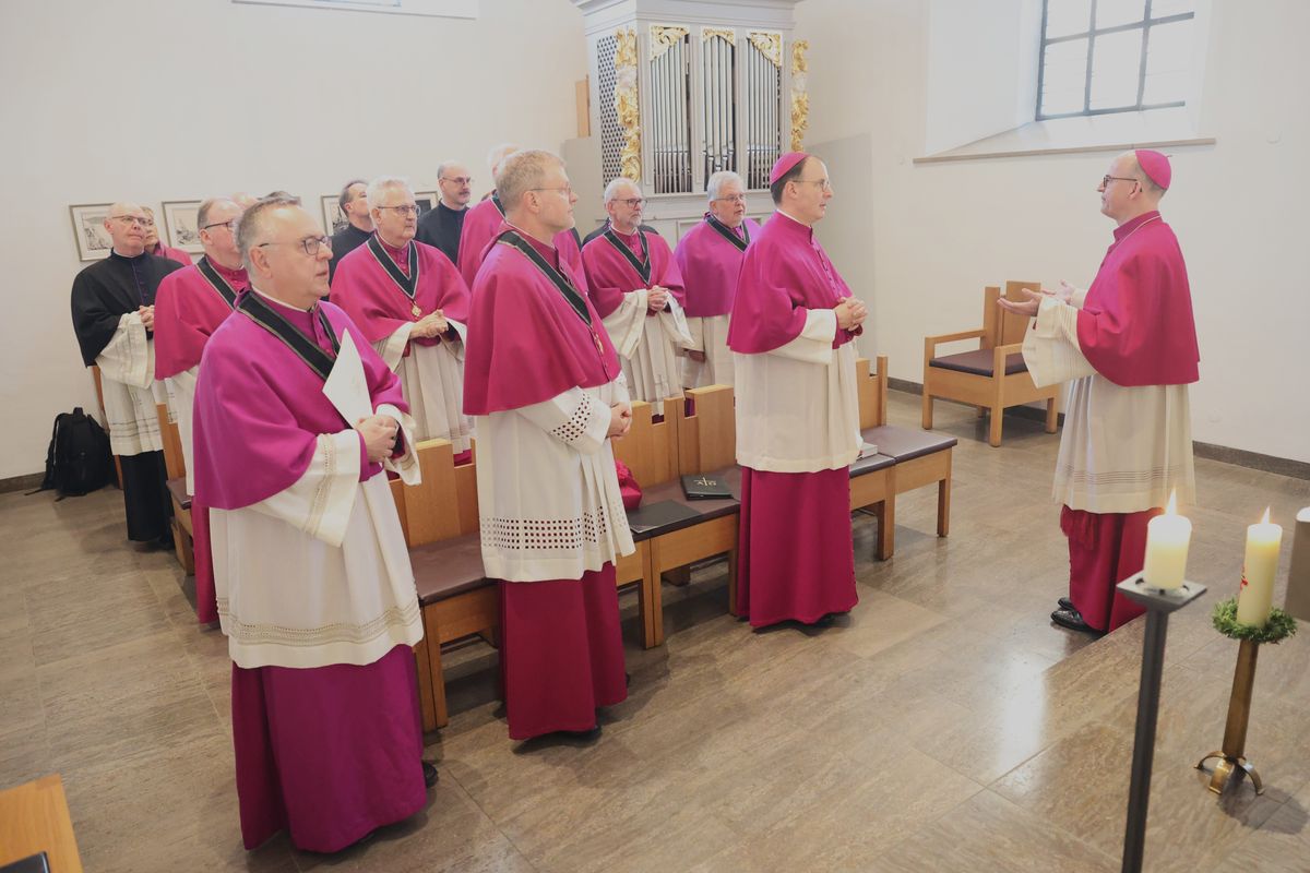 Weihbischof Paul Reder ist am Freitag, 10. Mai, offiziell in sein Amt als Dompropst eingeführt worden - zunächst in der Kapelle des Bischofshauses, dann bei einem Pontifikalgottesdienst im Kiliansdom. Dabei wurde besonders an Bischof em. Dr. Paul-Werner Scheele erinnert, der am 10. Mai 2019 starb.