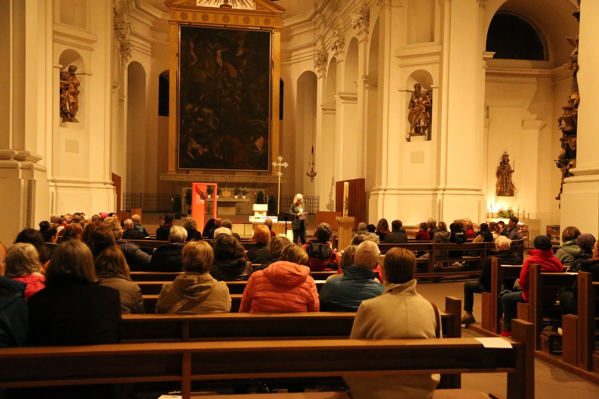 In Stift Haug gab es einen "Poverty Slam".