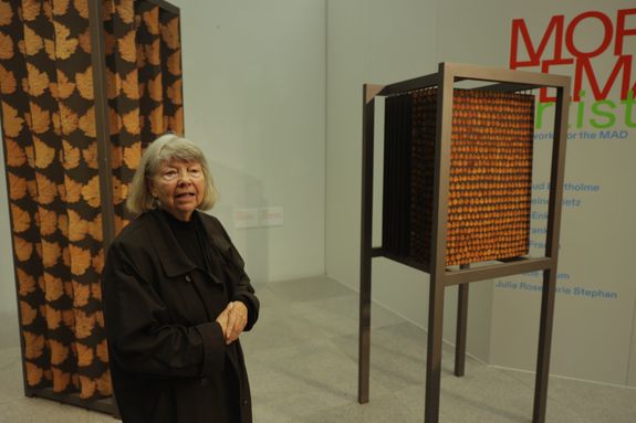 Helga Franke hat mit ihren Materialcollagen Fundstücke zu Kunstobjekten gemacht Helga Franke hat mit ihren Materialcollagen Fundstücke zu Kunstobjekten gemacht