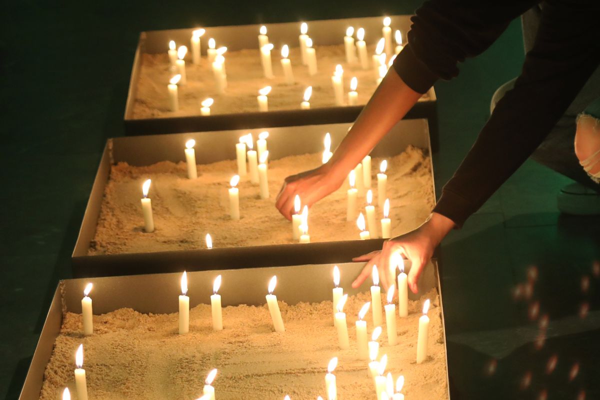 Die "Nacht der Hoffnung" in der Kiliani-Wallfahrtswoche am Samstagabend, 12. Juli, lud zu Stille, Gebet und Besinnung in den Kiliansdom ein. Viele Passanten nutzten das Angebot, das um Mitternacht endete.