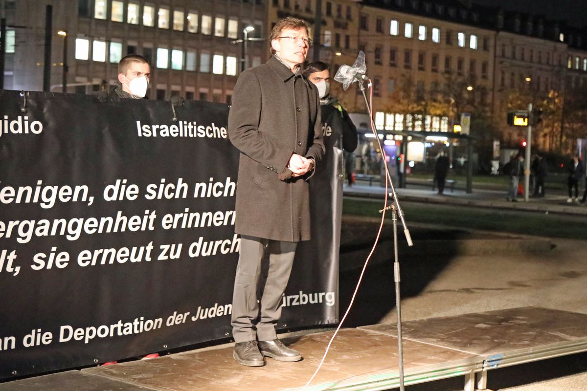 4821/1161 Gedenken an die Deportation der Würzburger Juden vor 80 Jahren_30999