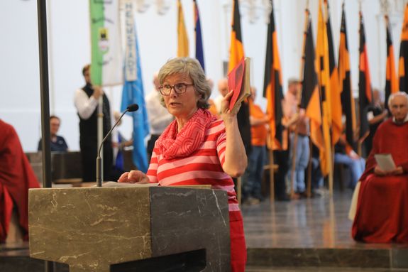 Dr. Cordula Gerlach forderte die Männer und Frauen in ihrer Ansprache auf, wie Abraham auf Gott zu vertrauen.