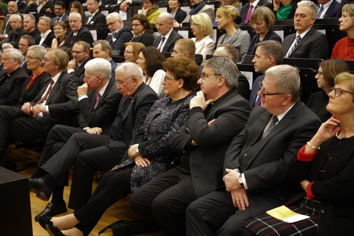 Beim Neujahrsempfang des Bistums Würzburg 2020 war Professor Dr. Dieter Thomä Festredner.