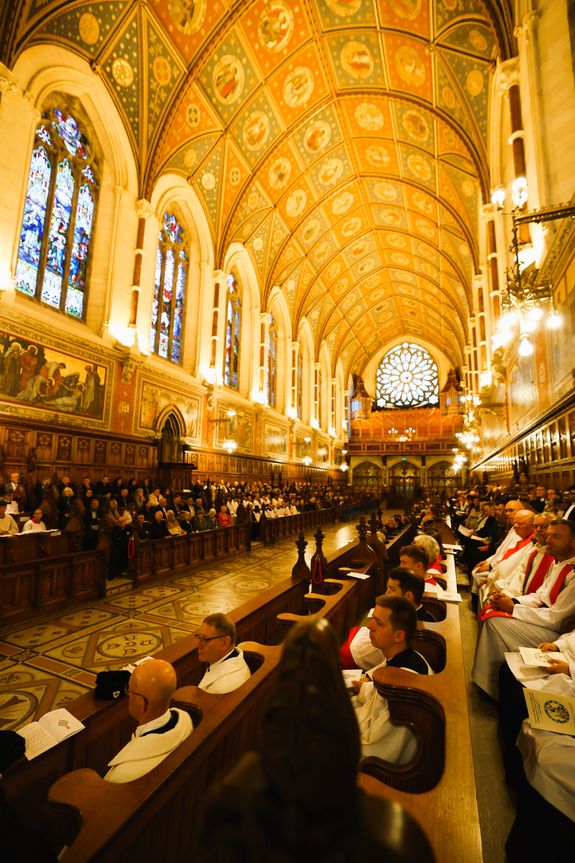 In der College Chapel von Maynooth wurde ein Evensong gefeiert.