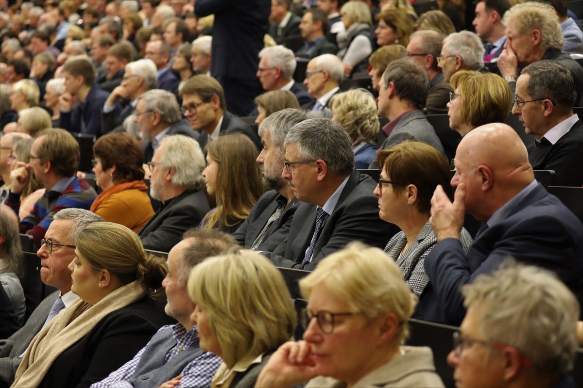 Beim Neujahrsempfang des Bistums Würzburg 2020 war Professor Dr. Dieter Thomä Festredner.