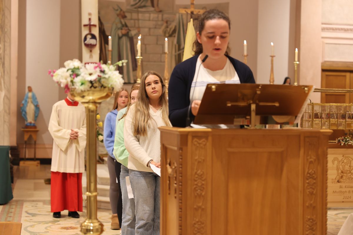 Bischof Martin Hayes, Bischof von Kilmore, feierte am Samstagabend, 5. Oktober, einen Jugendgottesdienst in der Kathedrale von Cavan. 