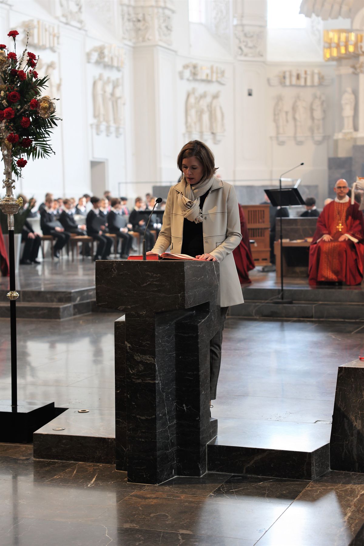 Bischof Dr. Franz Jung feierte am Sonntag, 10. April, in Würzburg die Palmsonntagsliturgie.