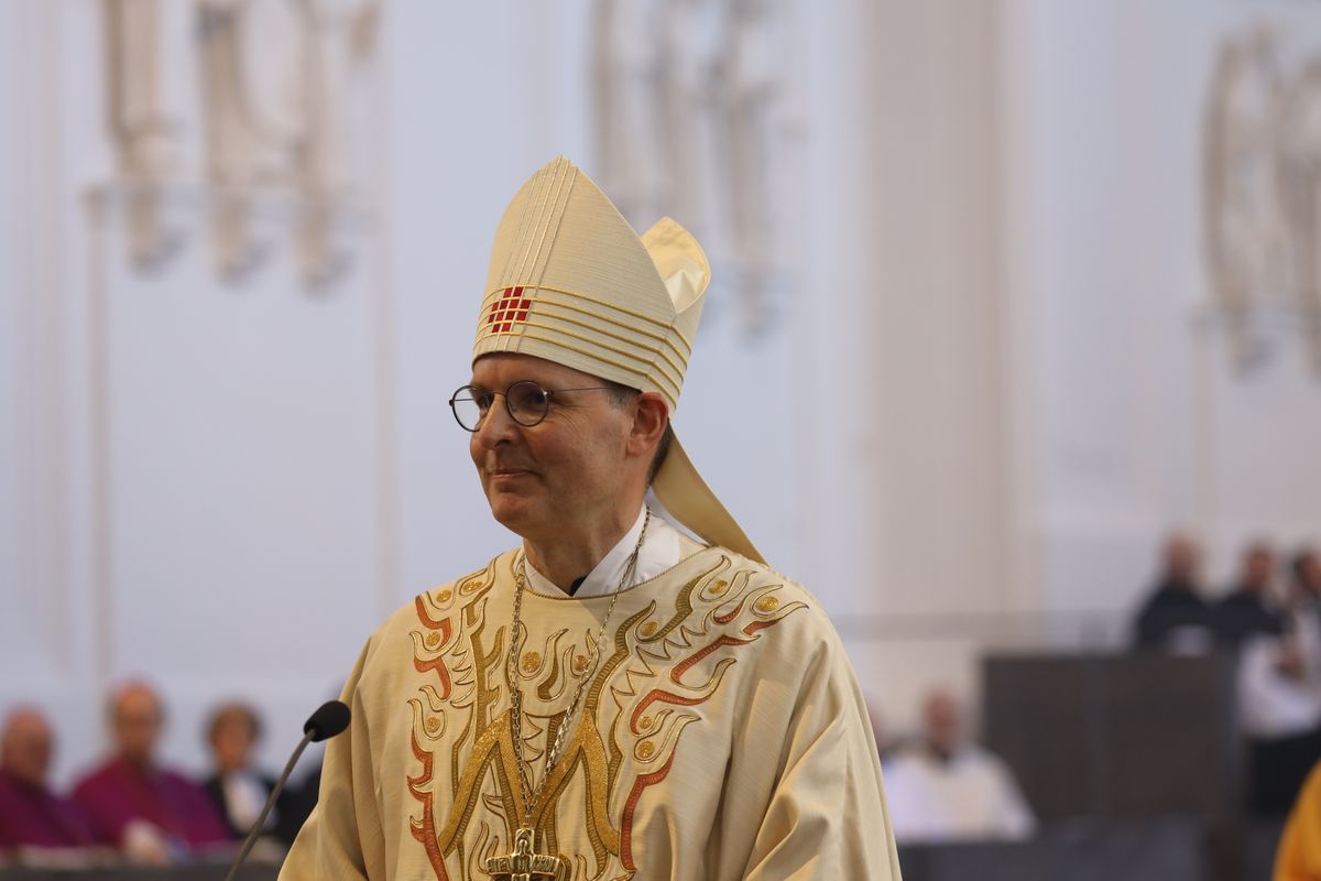 Bei einem Pontifikalgottesdienst im Würzburger Kiliansdom ist an Christi Himmelfahrt, 9. Mai 2024, Weihbischof Paul Reder zum Bischof geweiht worden. 