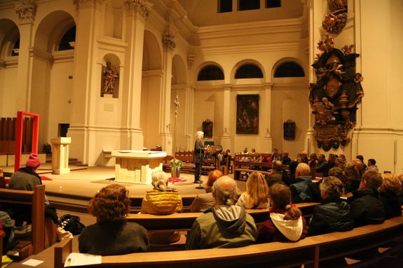 In Stift Haug gab es einen "Poverty Slam".