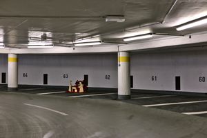 Im Parkhaus am Mainfranken-Theater fand der wohl ungewöhnlichste Weihnachtsgottesdienst Würzburgs statt. 