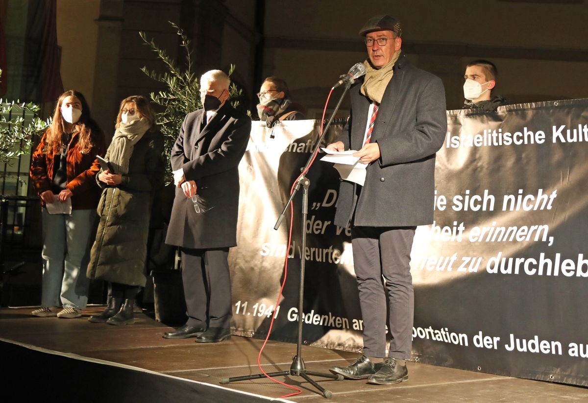 4821/1161 Gedenken an die Deportation der Würzburger Juden vor 80 Jahren_30991