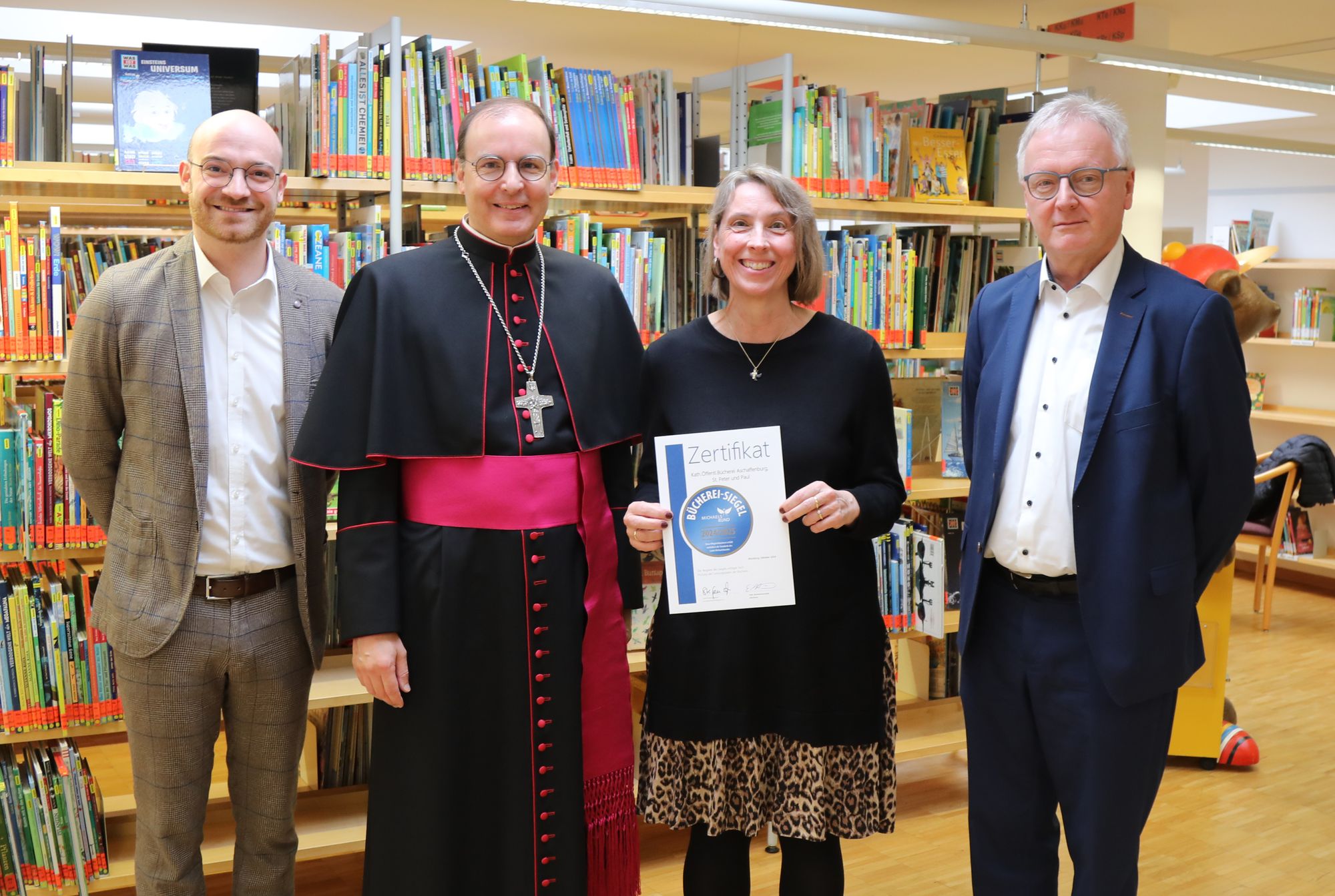 4124/1028 Goldenes BüchereiSiegel_52442