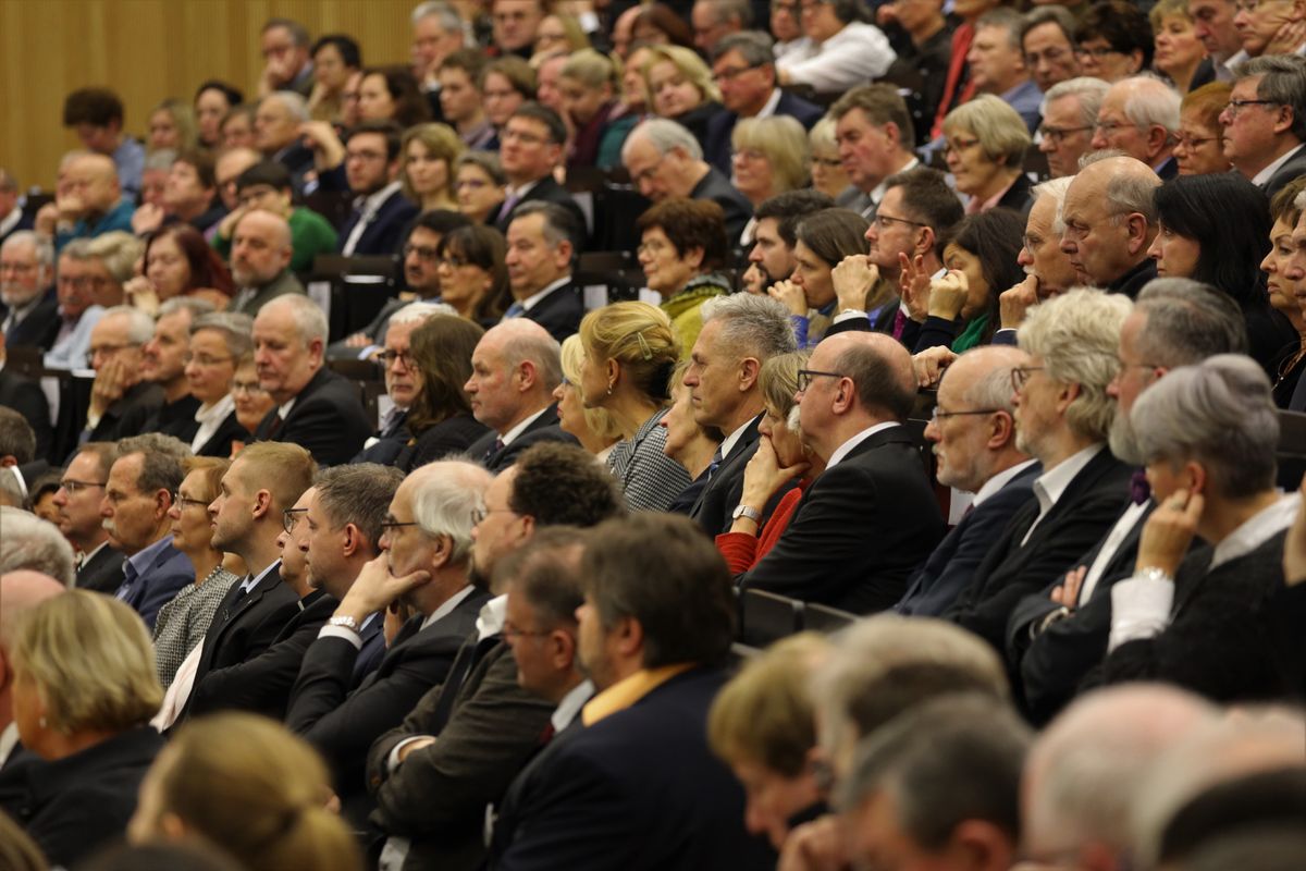 Beim Neujahrsempfang des Bistums Würzburg 2020 war Professor Dr. Dieter Thomä Festredner.