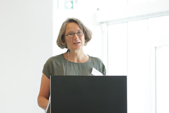 Christliche Sozialethikerin Professorin Dr. Michelle Becka hielt den Vortrag, der zum Thema hinführte.