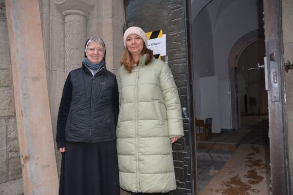 Schwester Rafaela und Sandra Räder Schwester Rafaela und Sandra Räder