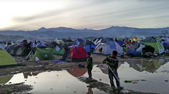 Die Bedingungen in den überfüllten Lagern auf den griechischen Inseln sind teilweise katastrophal, insbesondere im Winter.