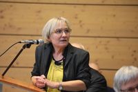 Pastoralreferentin Monika Albert beantwortete Fragen zum Zwischenstand des Programms "Gemeinsam Kirche sein - Pastoral der Zukunft". 