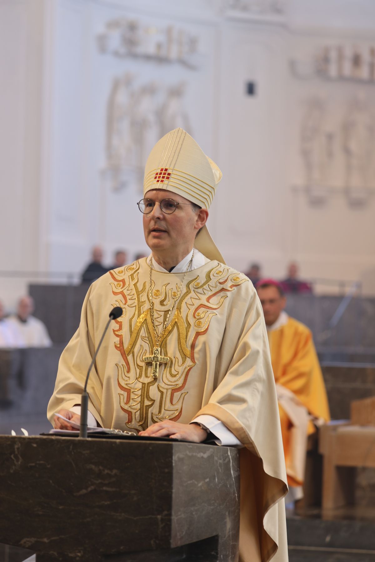 Bei einem Pontifikalgottesdienst im Würzburger Kiliansdom ist an Christi Himmelfahrt, 9. Mai 2024, Weihbischof Paul Reder zum Bischof geweiht worden. 