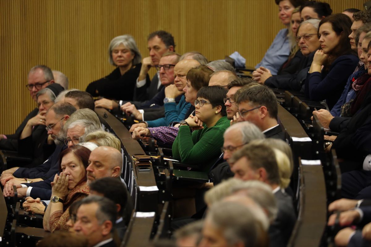 Beim Neujahrsempfang des Bistums Würzburg 2020 war Professor Dr. Dieter Thomä Festredner.