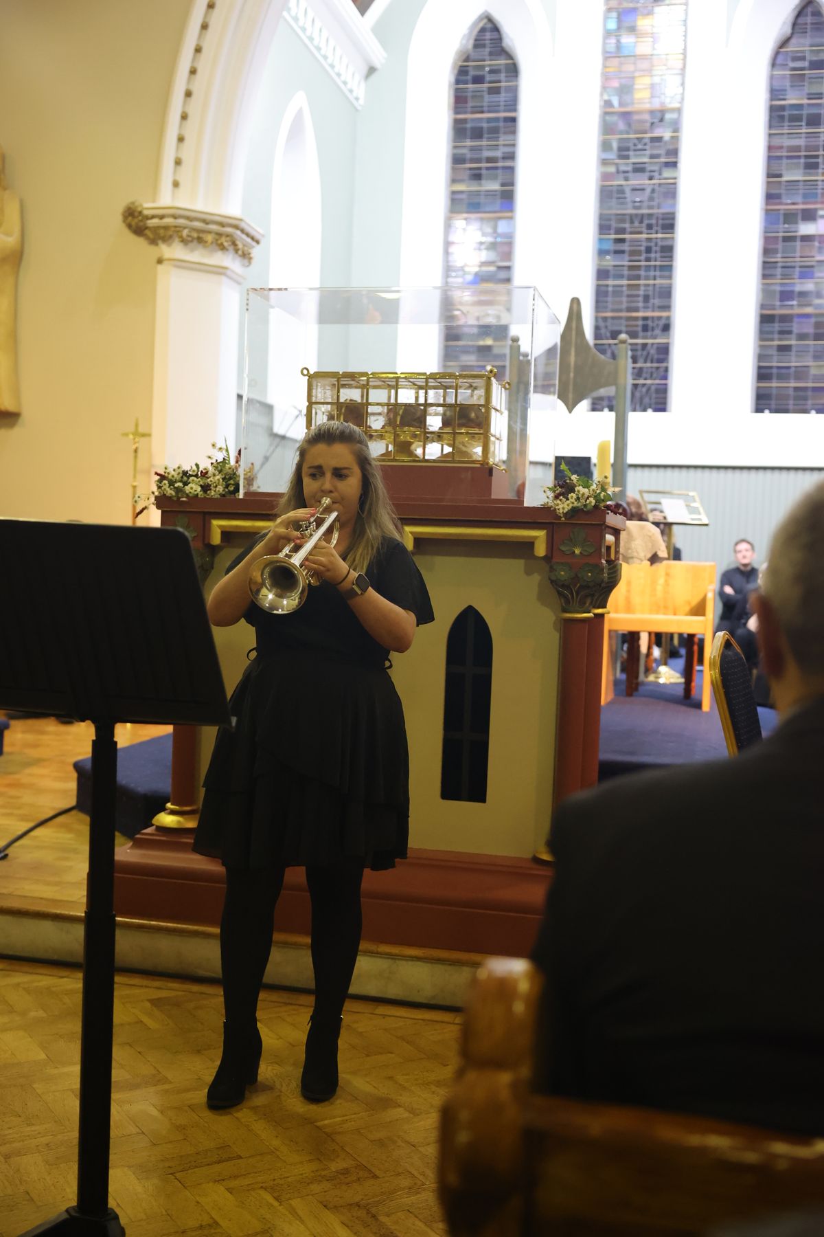 Ein abwechslungsreiches Musikprogramm sowie Schattentheater gab es am Abend des 4. Oktober in Mullagh zu Ehren der Frankenapostel.