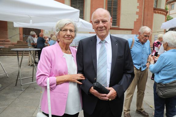 Hildegard und Dietmar Müller aus Würzburg-Versbach.
