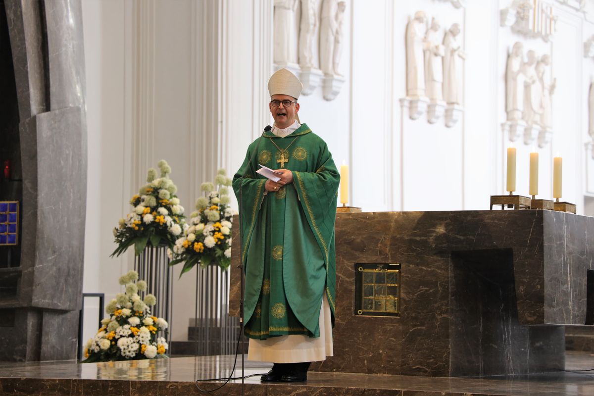 Mit einem Dankgottesdienst im Würzburger Kiliansdom hat Bischof Dr. Franz Jung am Sonntag, 13. Juni, den dritten Jahrestag seiner Bischofsweihe begangen.