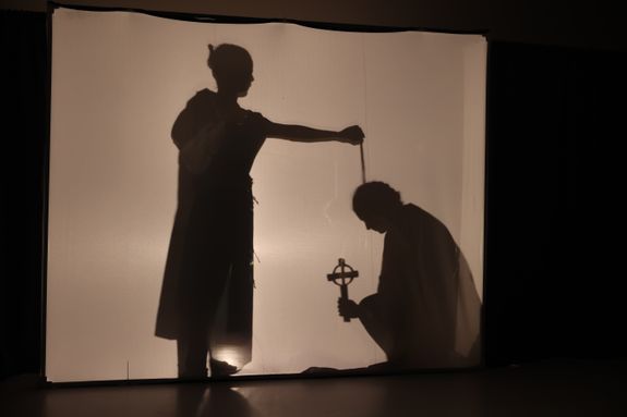 Ein abwechslungsreiches Musikprogramm sowie Schattentheater gab es am Abend des 4. Oktober in Mullagh zu Ehren der Frankenapostel.