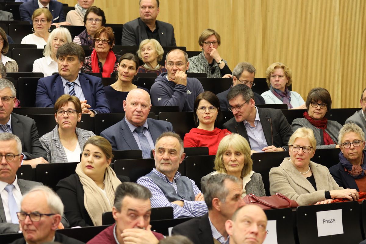 Beim Neujahrsempfang des Bistums Würzburg 2020 war Professor Dr. Dieter Thomä Festredner.