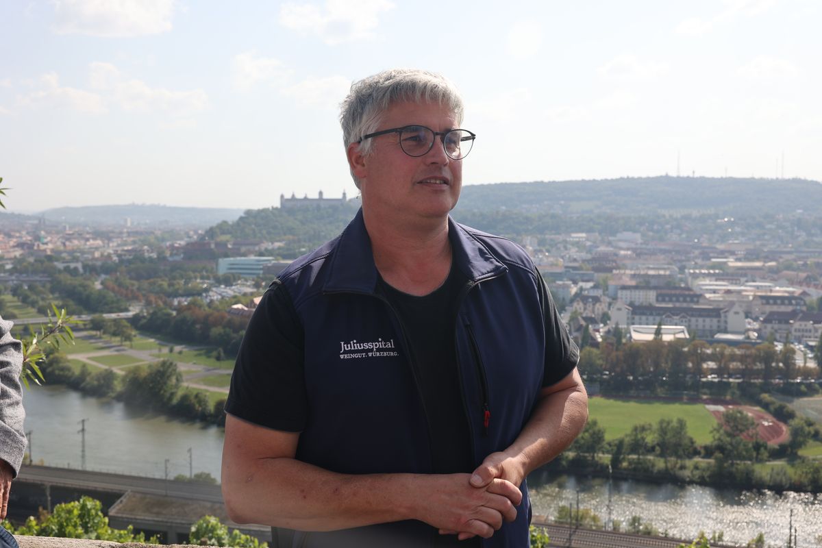 Weinbergsmeister Peter Rudloff