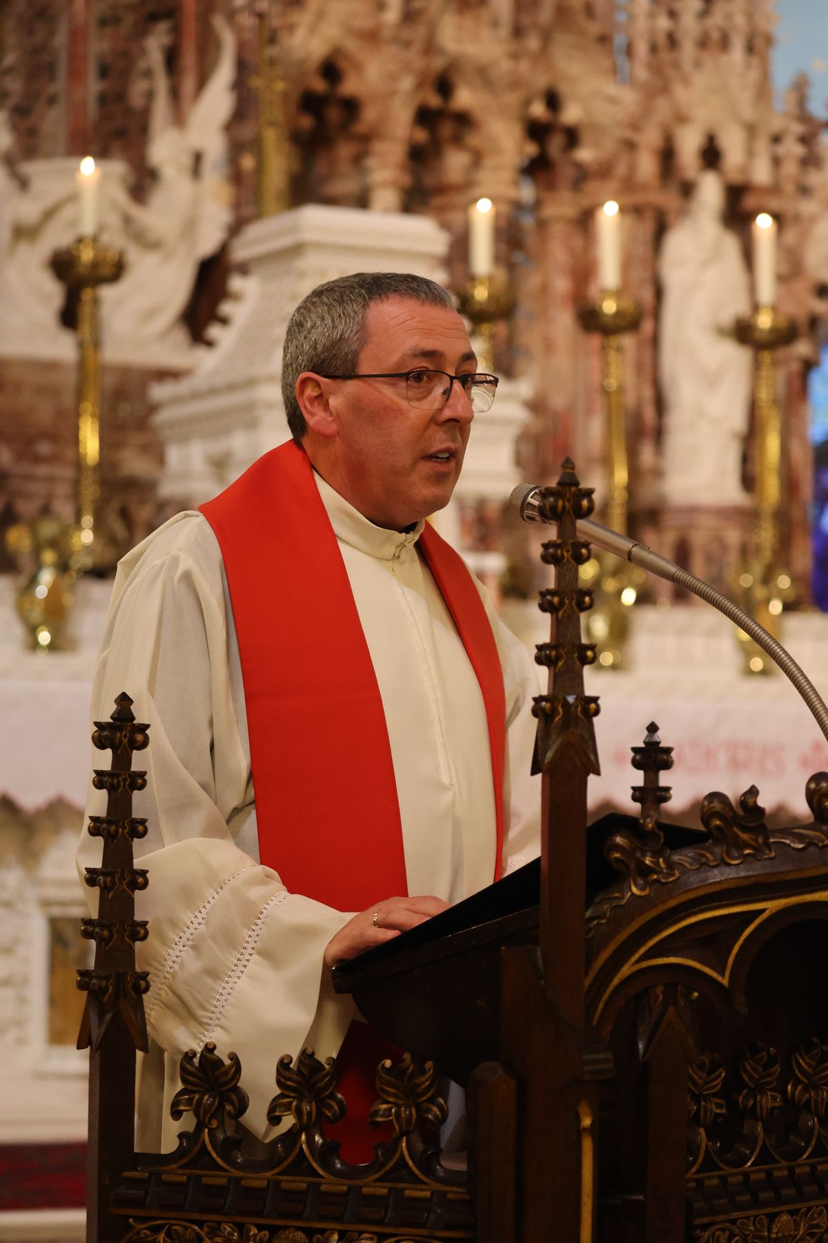 In der College Chapel von Maynooth wurde ein Evensong gefeiert.