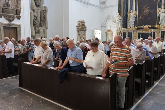 2826/0652 Ehejubilarsgottesdienst am 2. Juli, vormittags