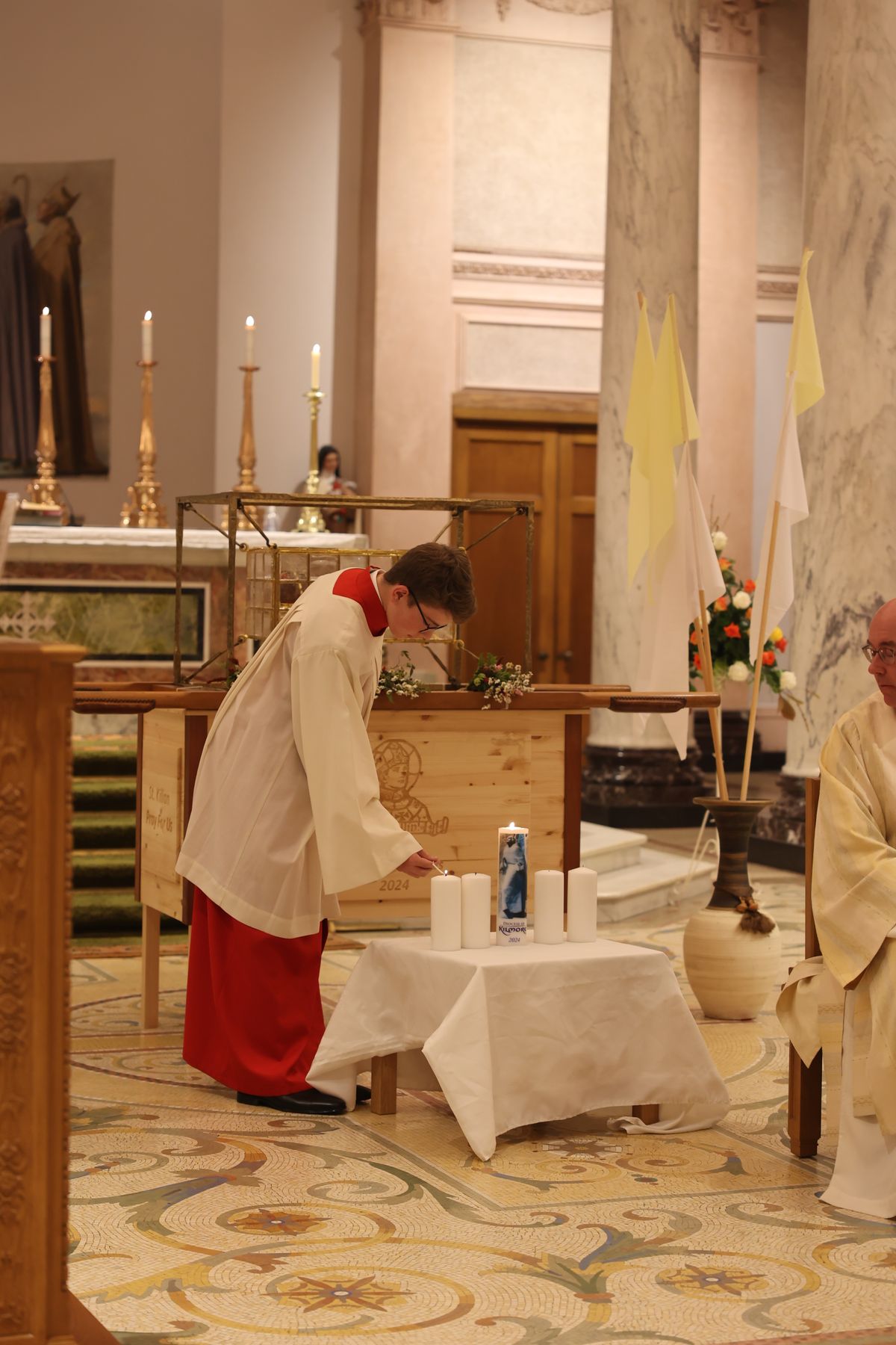 Bischof Martin Hayes, Bischof von Kilmore, feierte am Samstagabend, 5. Oktober, einen Jugendgottesdienst in der Kathedrale von Cavan. 