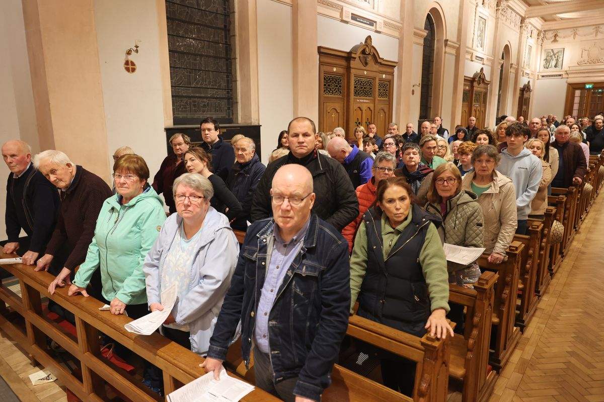 Bischof Martin Hayes, Bischof von Kilmore, feierte am Samstagabend, 5. Oktober, einen Jugendgottesdienst in der Kathedrale von Cavan. 