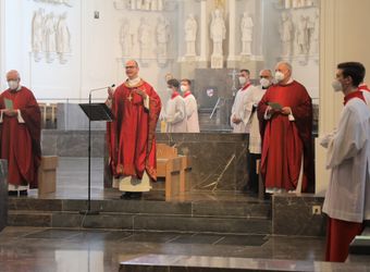 Mit einem feierlichen Pontifikalgottesdienst mit Bischof Dr. Franz Jung im Würzburger Kiliansdom ist am Sonntag, 11. Juli, die Kiliani-Wallfahrtswoche zu Ende gegangen.