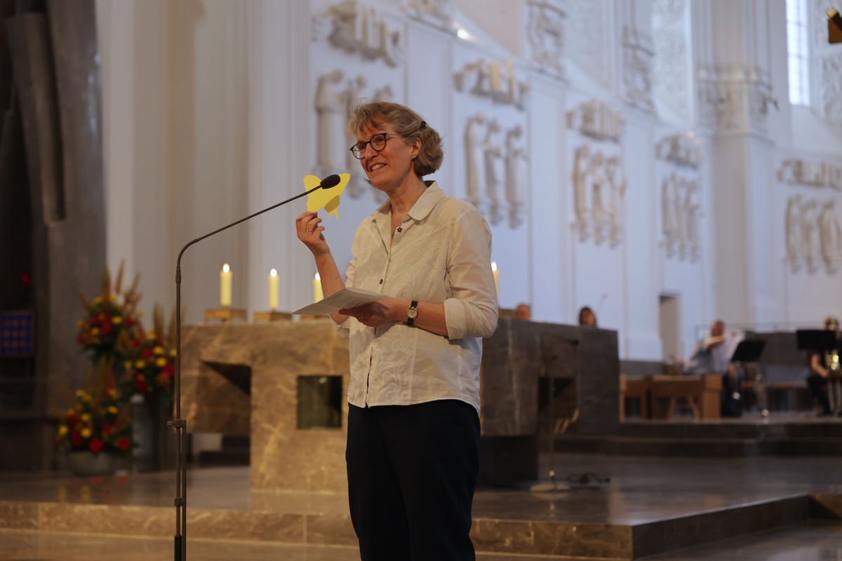 Konfessionsübergreifend hat der ökumenische Kiliani-Gottesdienst mit Bischof Dr. Franz Jung am Mittwochabend, 9. Juli, das Thema Hoffnung aufgegriffen.