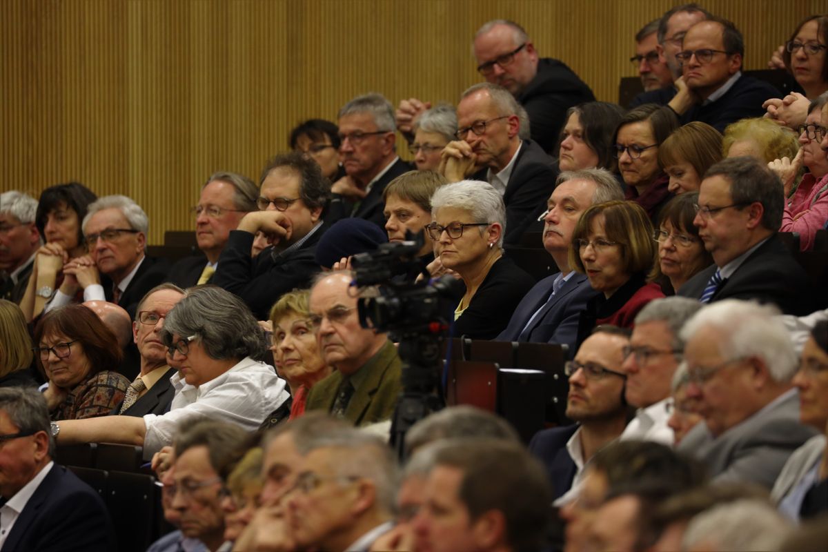 Beim Neujahrsempfang des Bistums Würzburg 2020 war Professor Dr. Dieter Thomä Festredner.