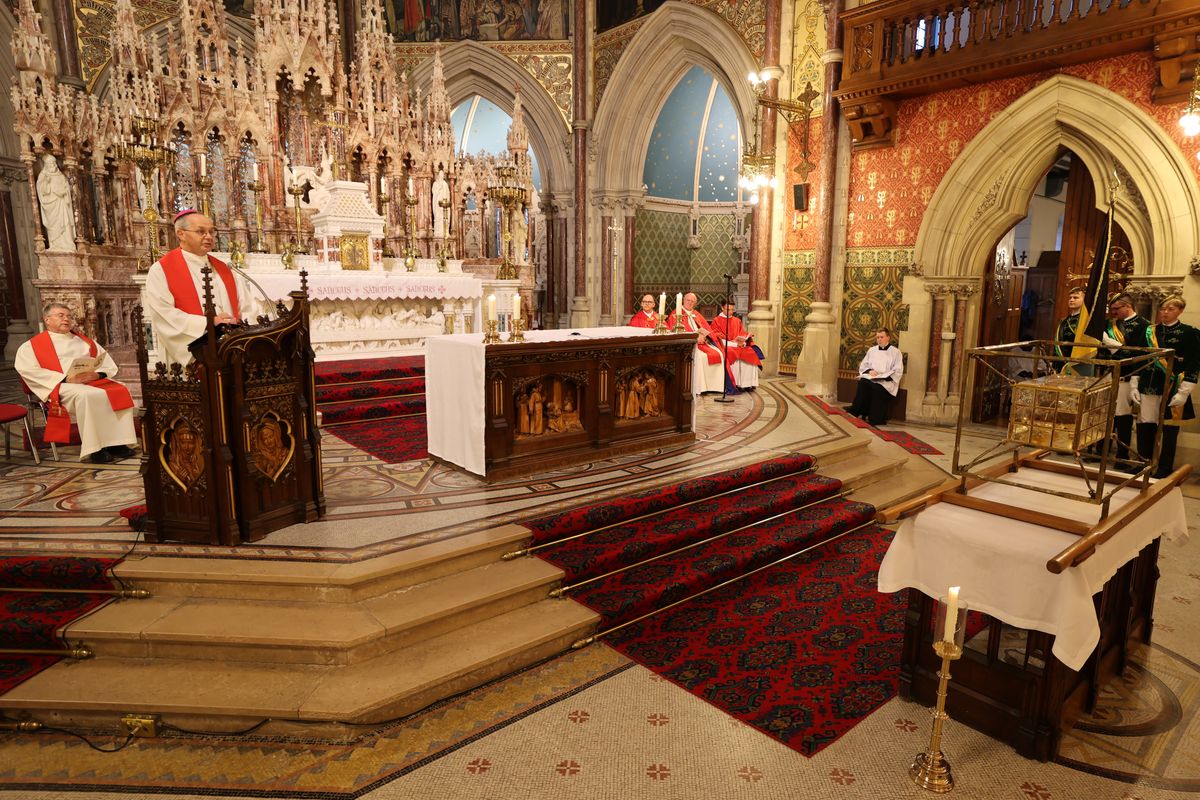 In der College Chapel von Maynooth wurde ein Evensong gefeiert.