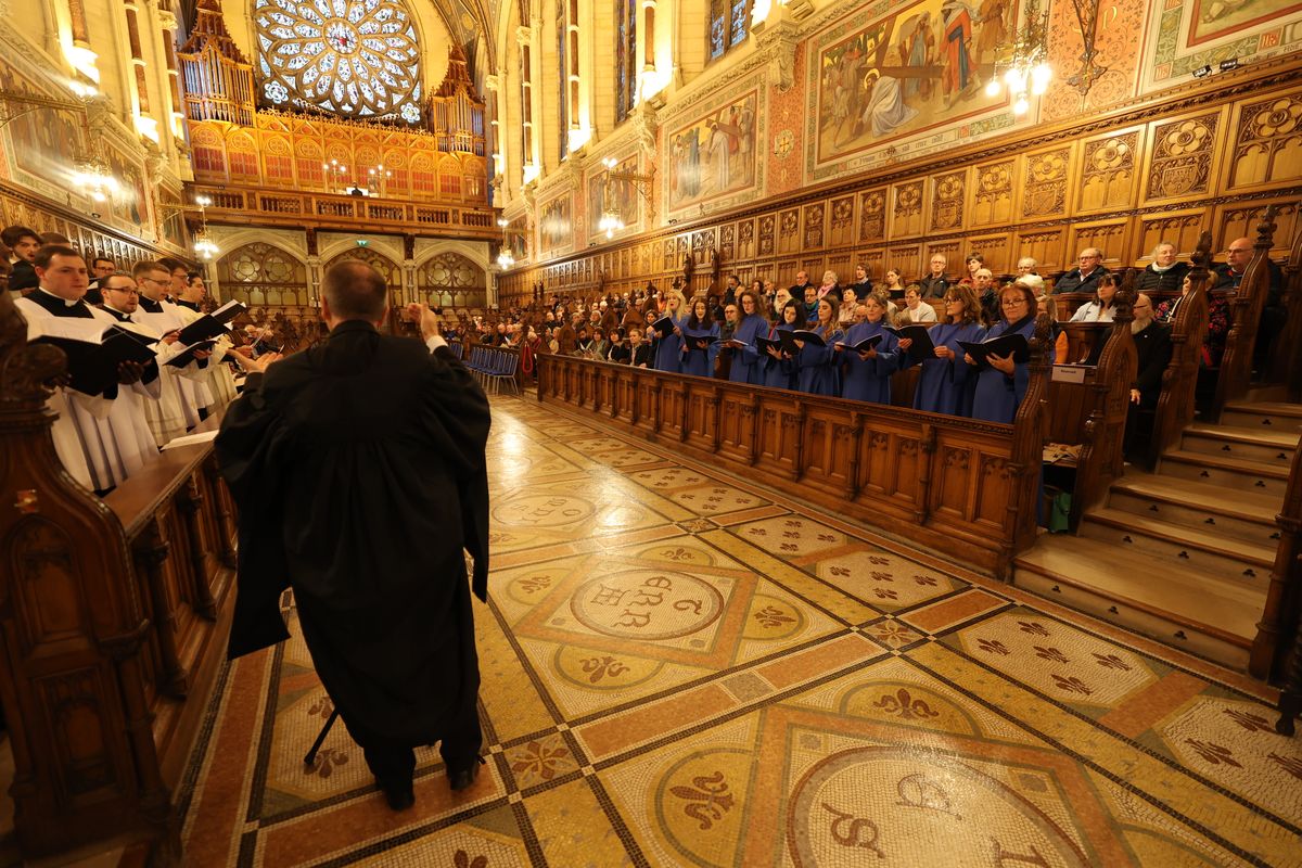In der College Chapel von Maynooth wurde ein Evensong gefeiert.