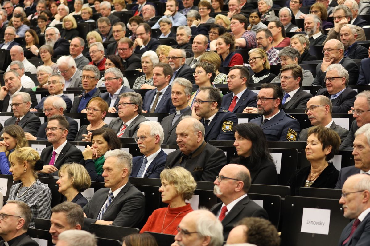 Beim Neujahrsempfang des Bistums Würzburg 2020 war Professor Dr. Dieter Thomä Festredner.