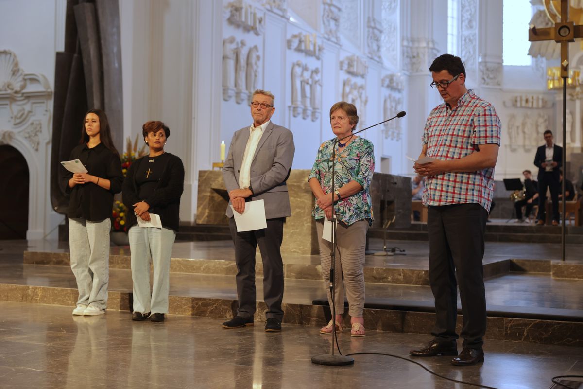Konfessionsübergreifend hat der ökumenische Kiliani-Gottesdienst mit Bischof Dr. Franz Jung am Mittwochabend, 9. Juli, das Thema Hoffnung aufgegriffen.