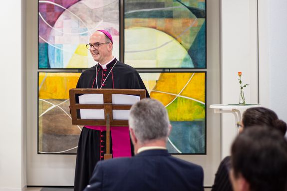 Bischof Dr. Franz Jung freute sich auf eine weiterhin gute und konstruktive Zusammenarbeit. Bischof Dr. Franz Jung freute sich auf eine weiterhin gute und konstruktive Zusammenarbeit.