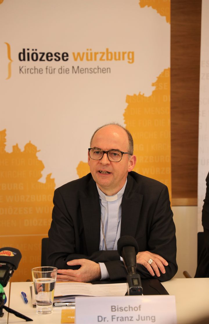 Bischof Dr. Franz Jung erläuterte unter anderem das biblische Motto, unter das er das Jahr 2020 im Bistum Würzburg gestellt.