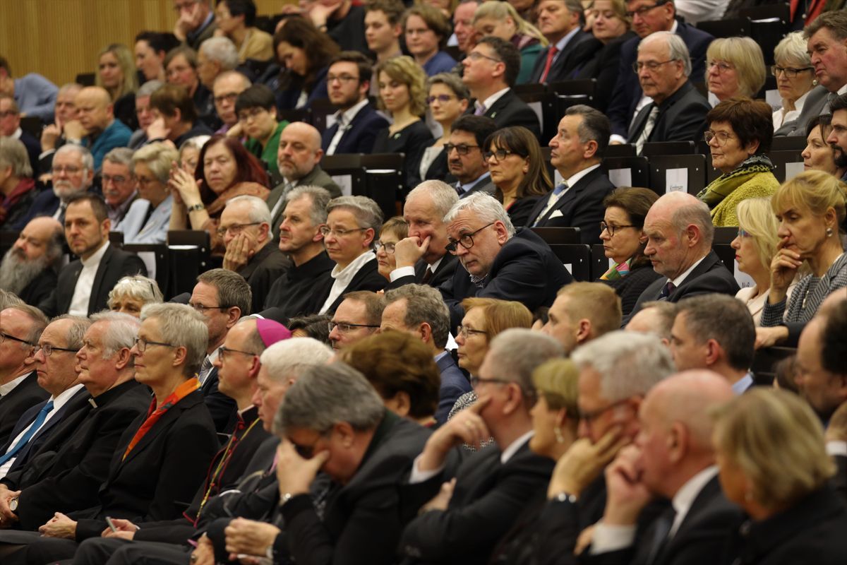 Beim Neujahrsempfang des Bistums Würzburg 2020 war Professor Dr. Dieter Thomä Festredner.