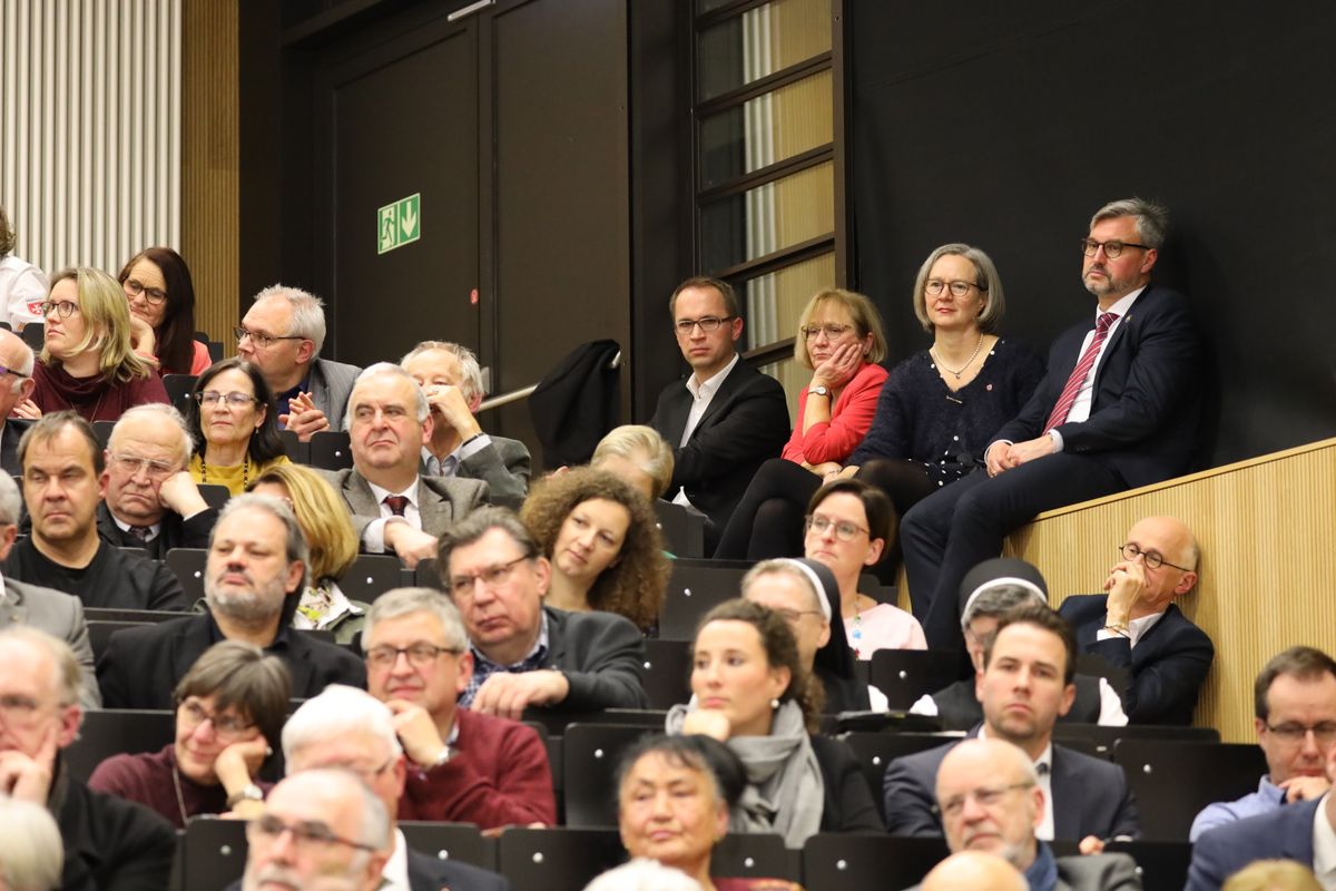 Beim Neujahrsempfang des Bistums Würzburg 2020 war Professor Dr. Dieter Thomä Festredner.