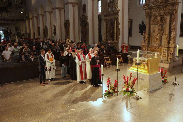 Konfessionsübergreifend hat der ökumenische Kiliani-Gottesdienst mit Bischof Dr. Franz Jung am Mittwochabend, 9. Juli, das Thema Hoffnung aufgegriffen.